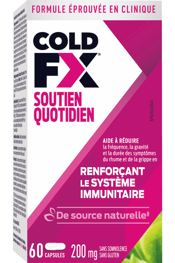 Cold-FX Soutien Quotidien, 60 capsules