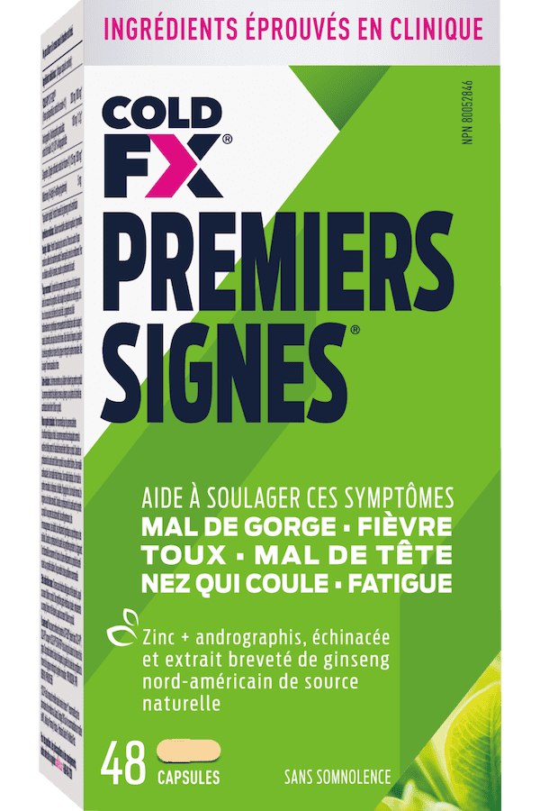 Cold-FX Premiers Signes, 48 capsules